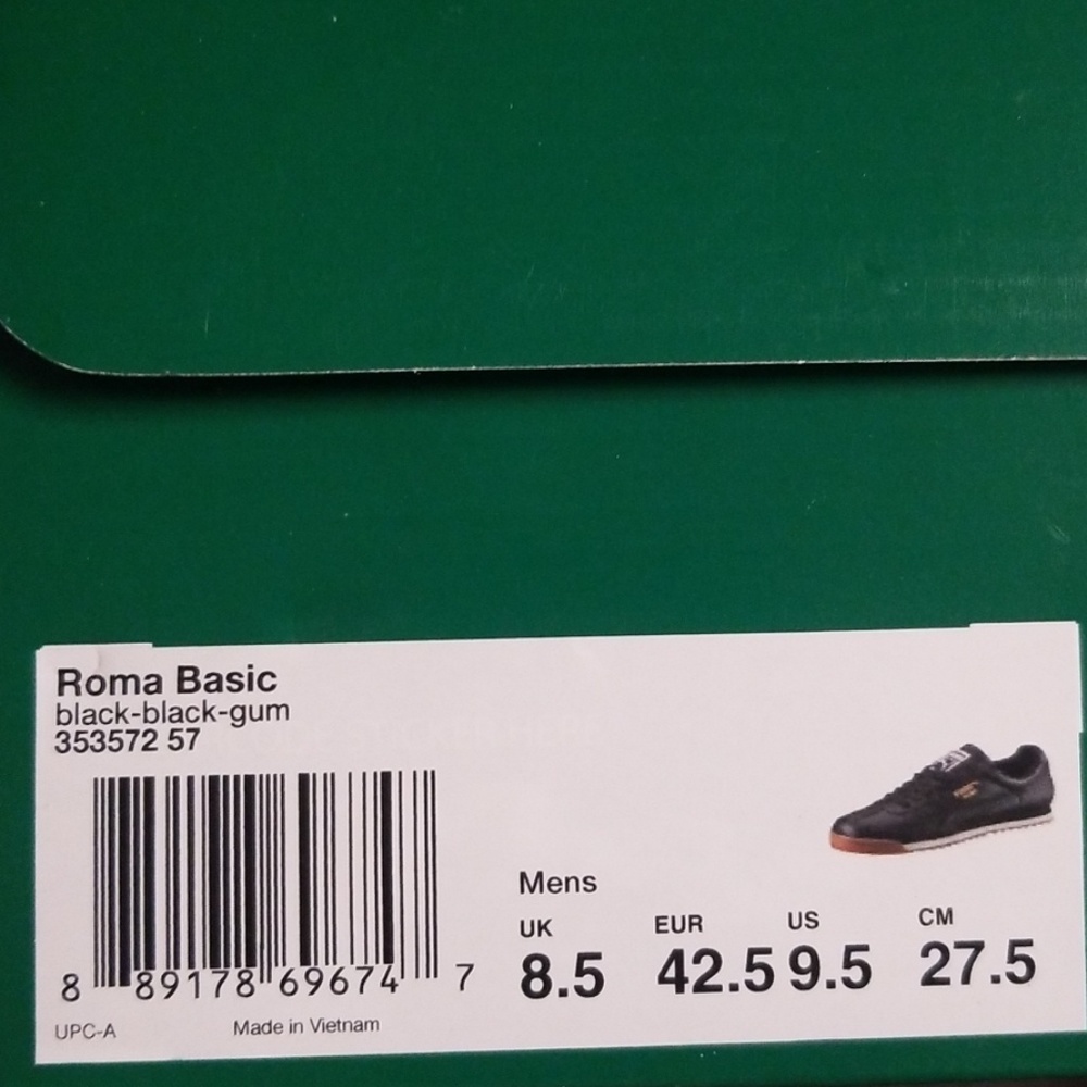 Puma, mens 9.5, Roma Basic